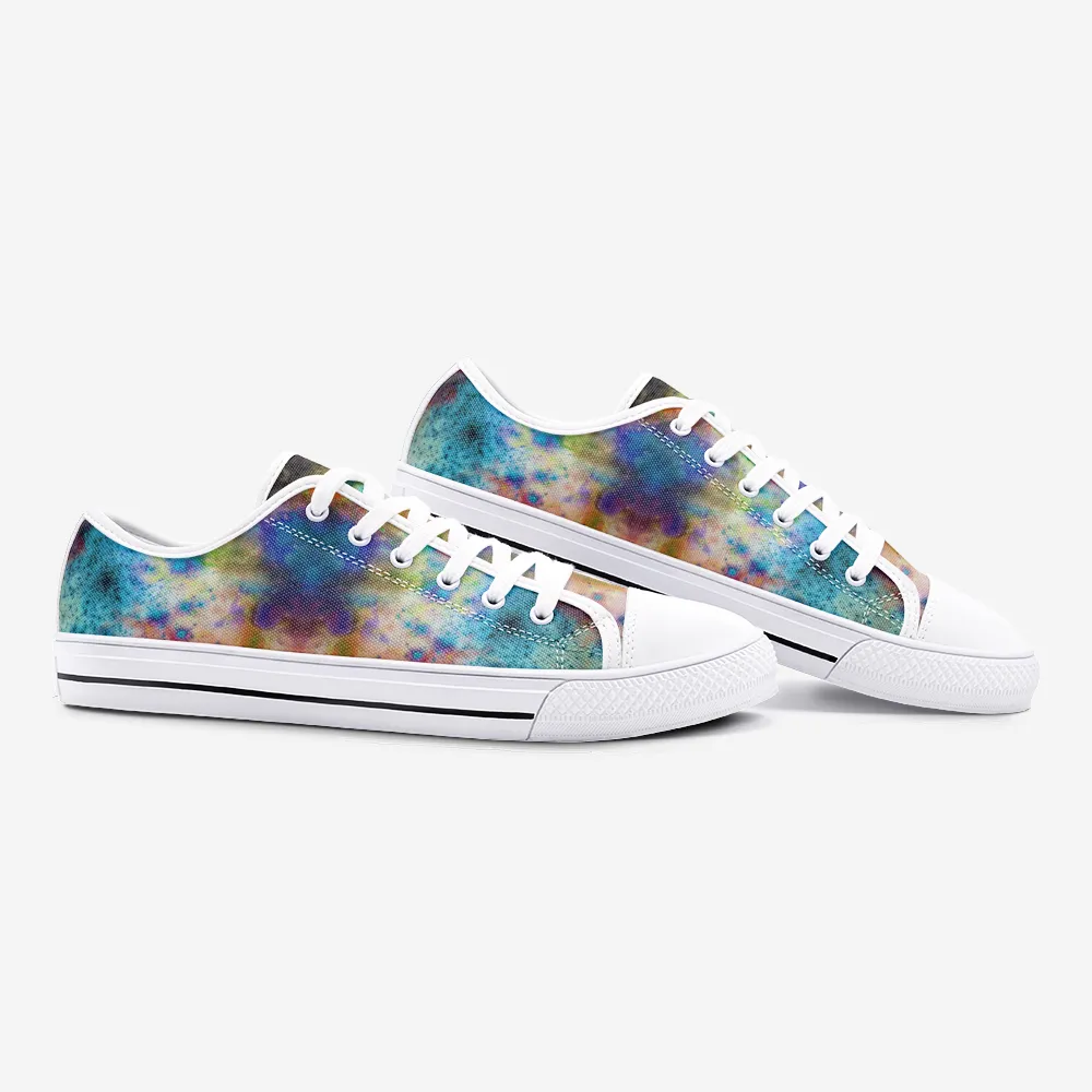 Acquiesce Nightshade Psychedelic Canvas Low-Tops