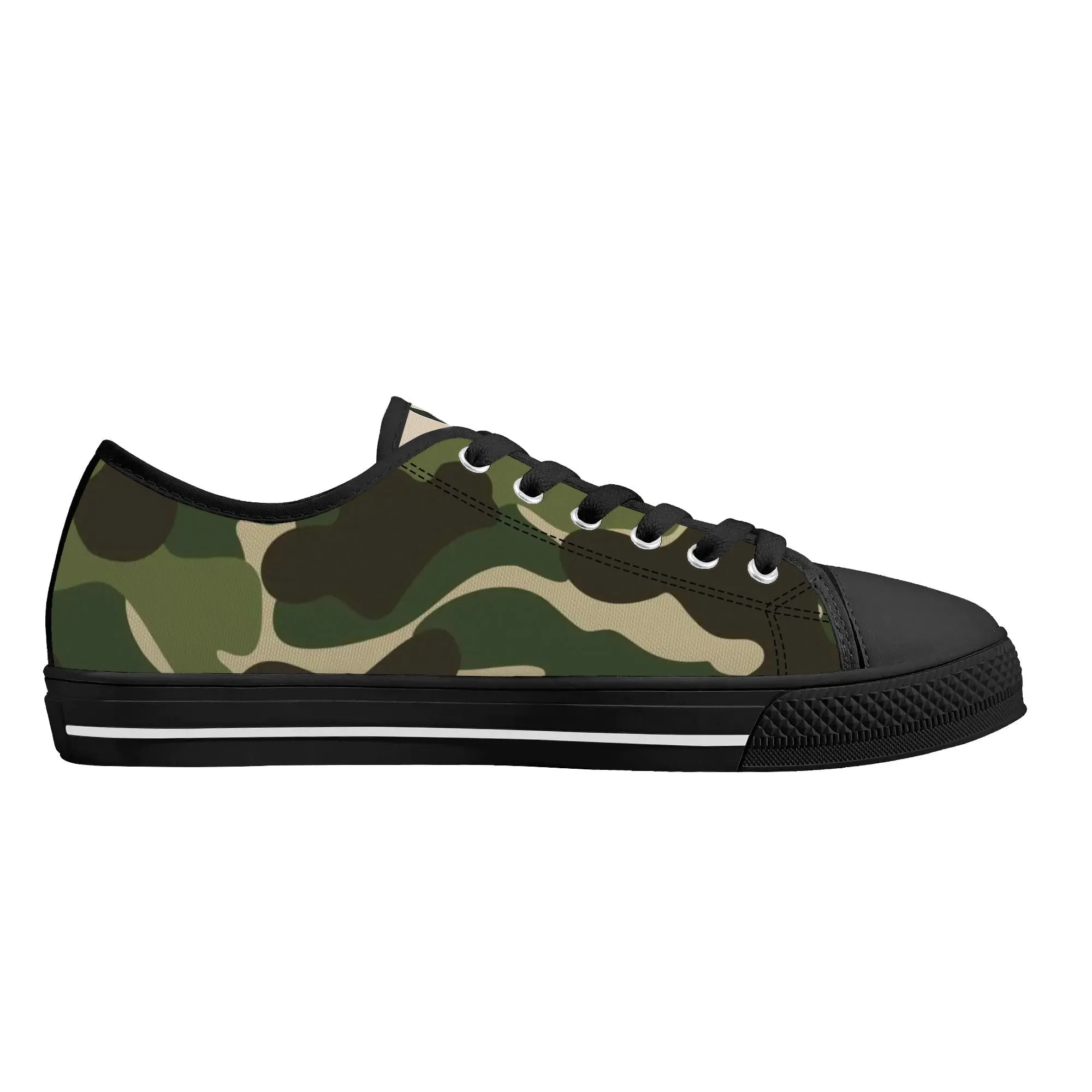 ANB Womens Low Top Canvas Shoes - Customized Tongue