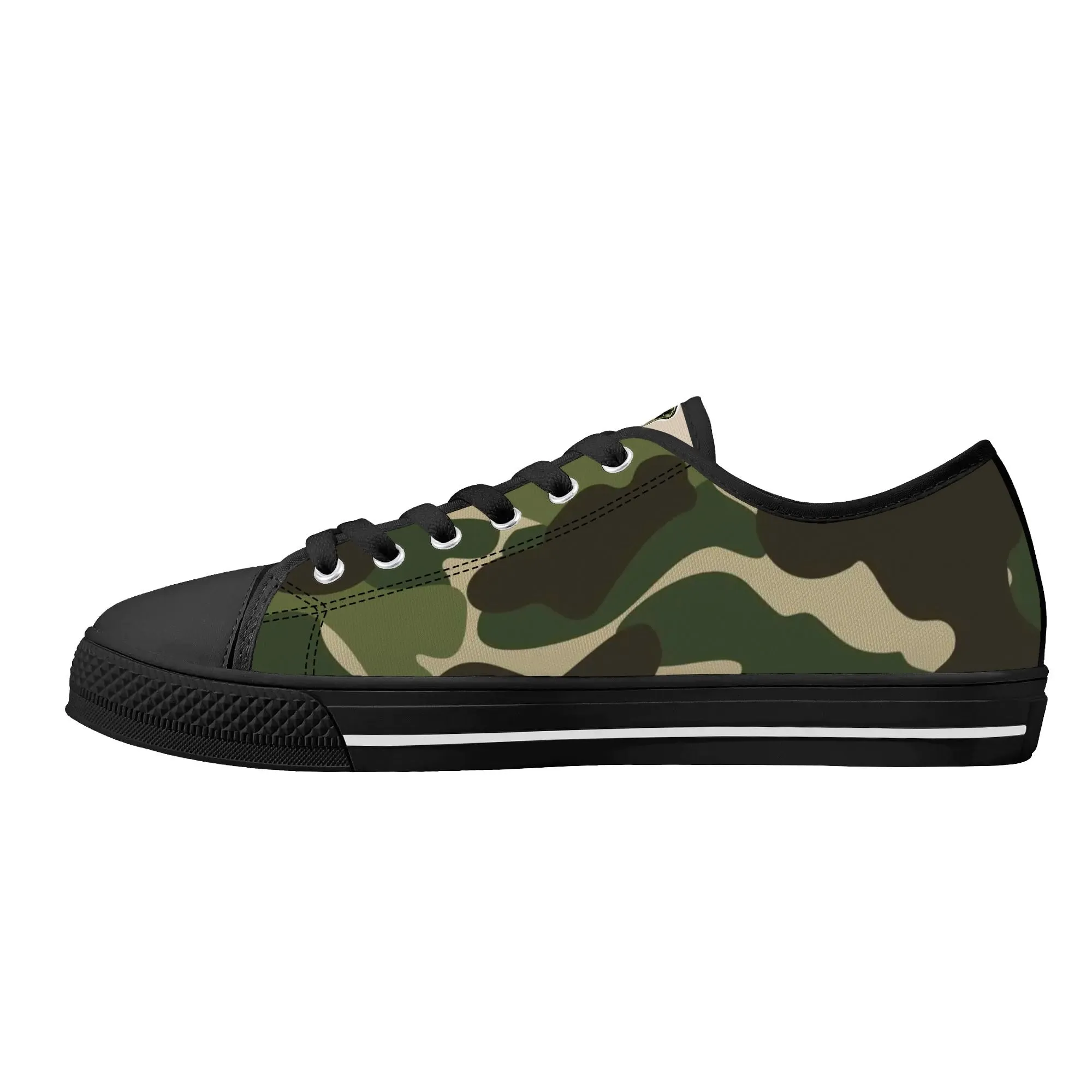 ANB Womens Low Top Canvas Shoes - Customized Tongue