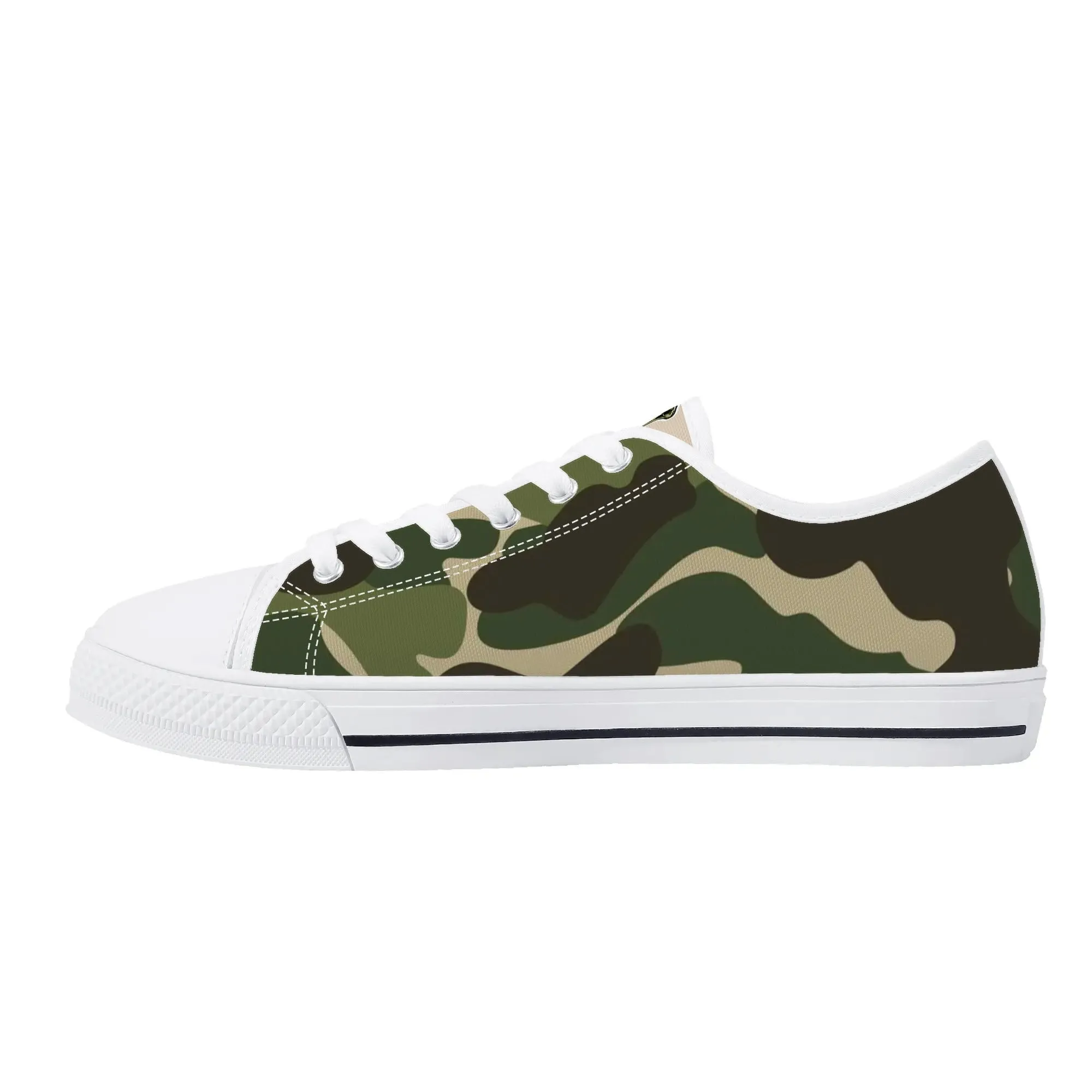 ANB Womens Low Top Canvas Shoes - Customized Tongue