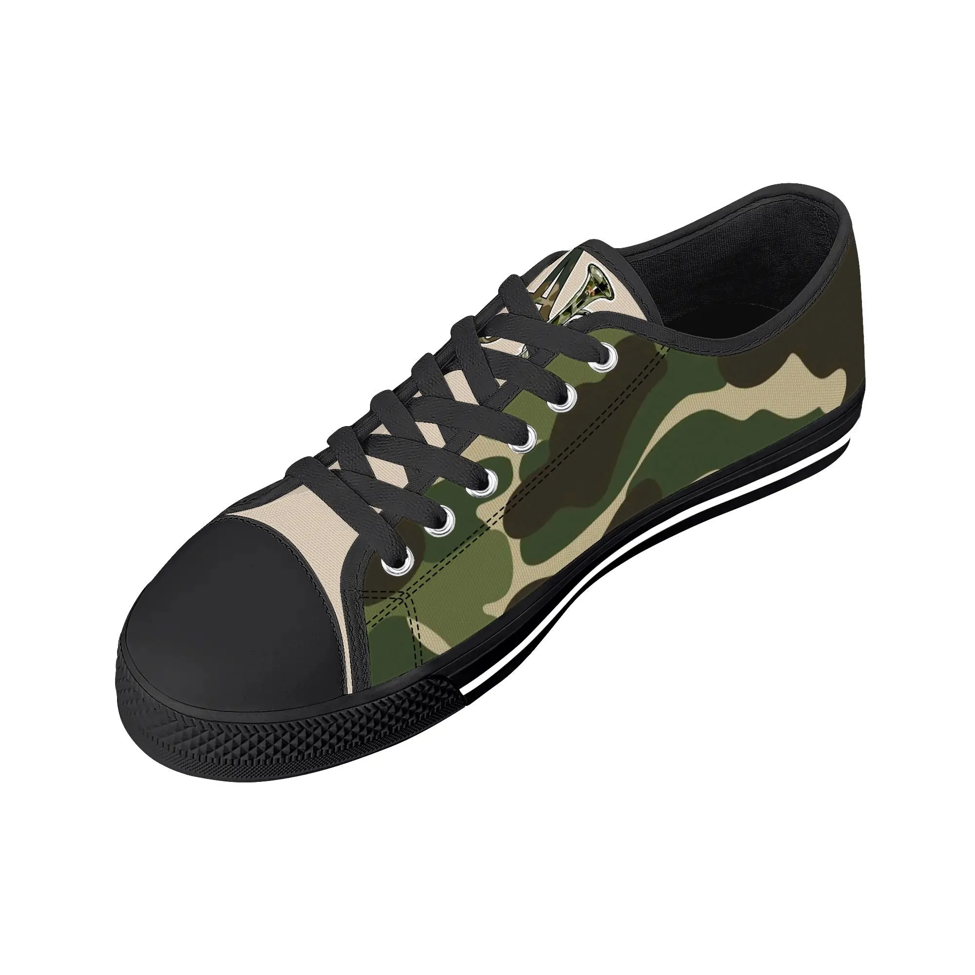 ANB Womens Low Top Canvas Shoes - Customized Tongue