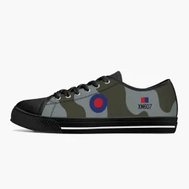 Avro Vulcan #607 Low Top Canvas Shoes
