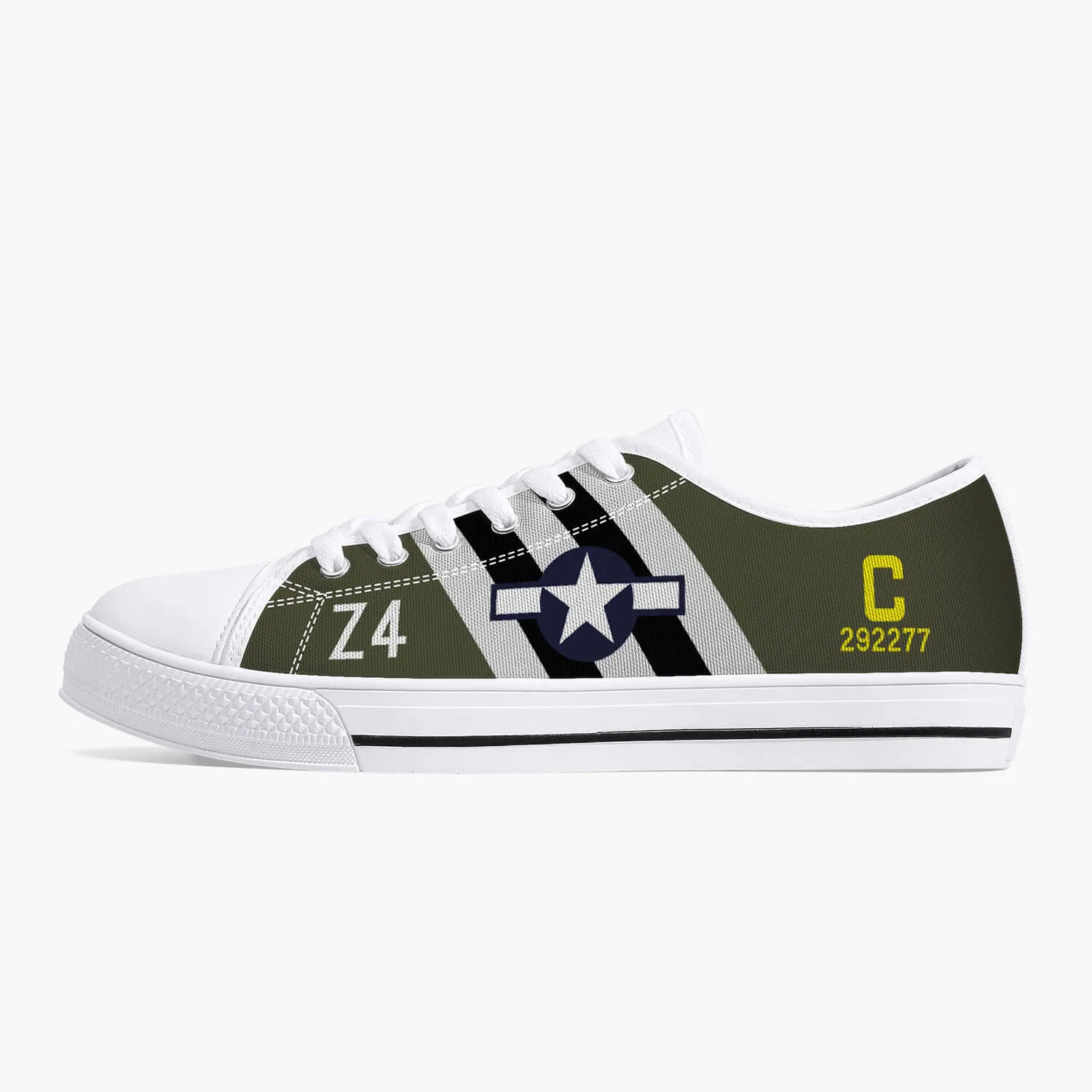 C-47 "Boogie Baby" Low Top Canvas Shoes