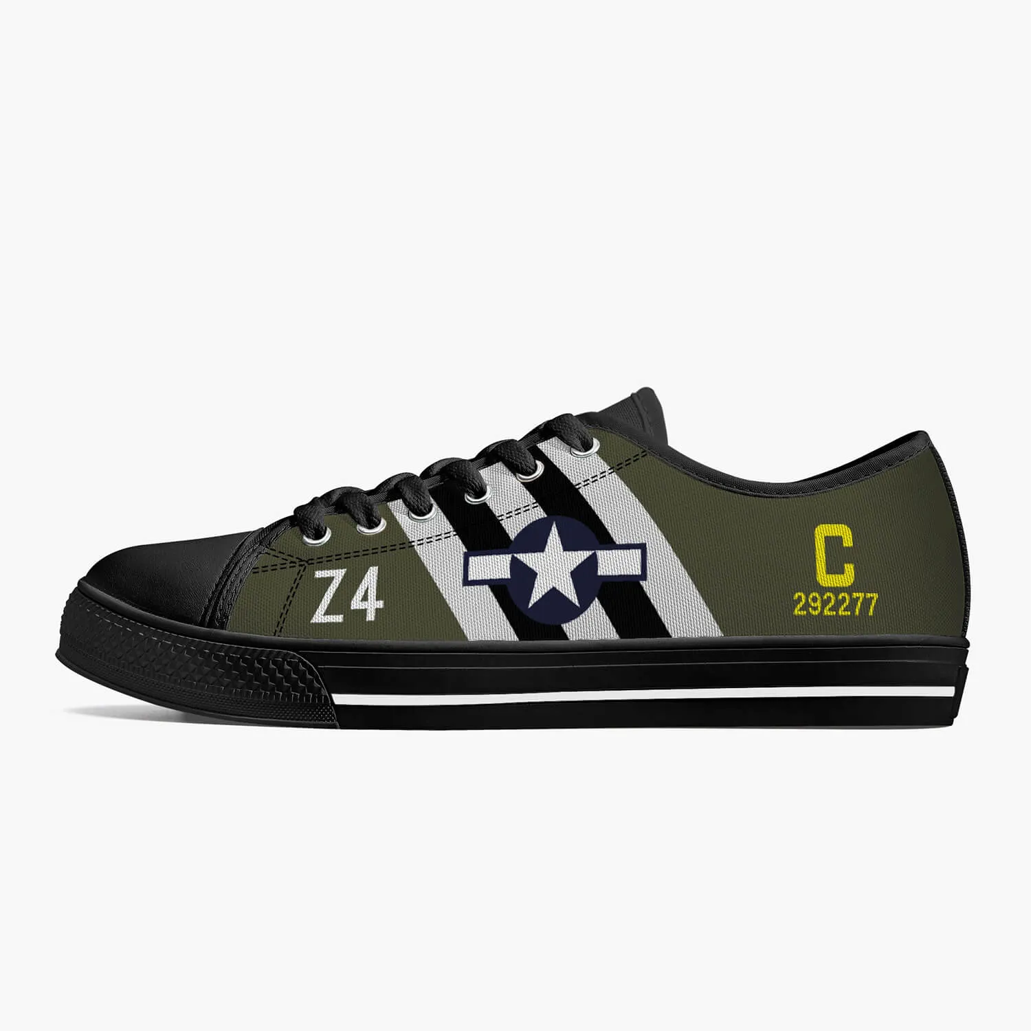 C-47 "Boogie Baby" Low Top Canvas Shoes