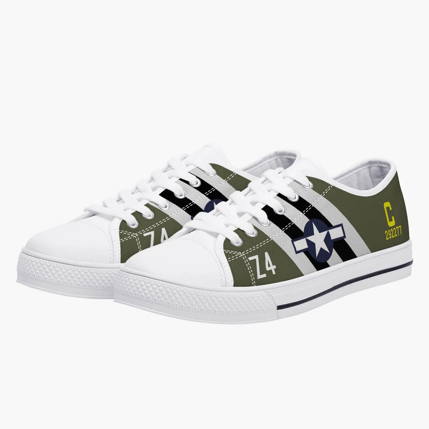 C-47 "Boogie Baby" Low Top Canvas Shoes