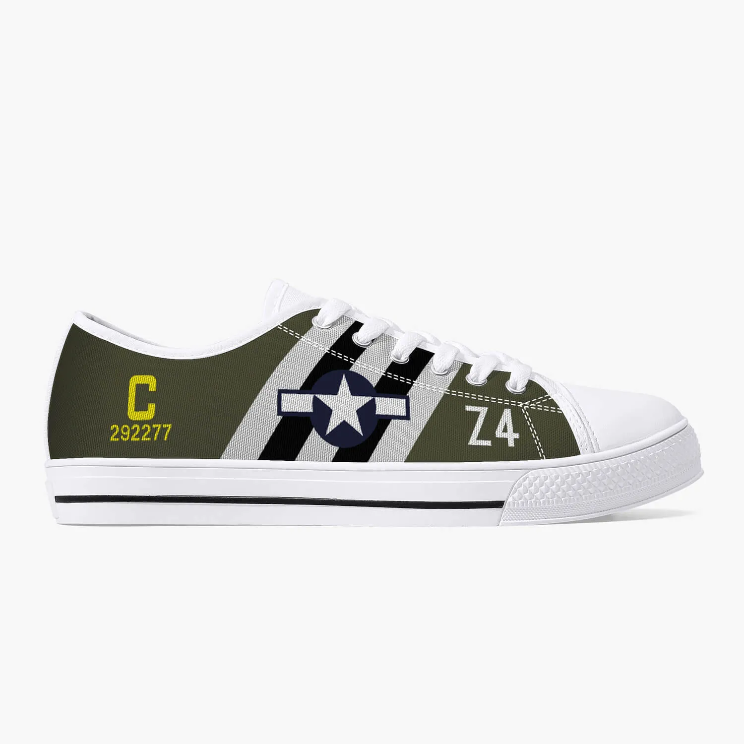 C-47 "Boogie Baby" Low Top Canvas Shoes