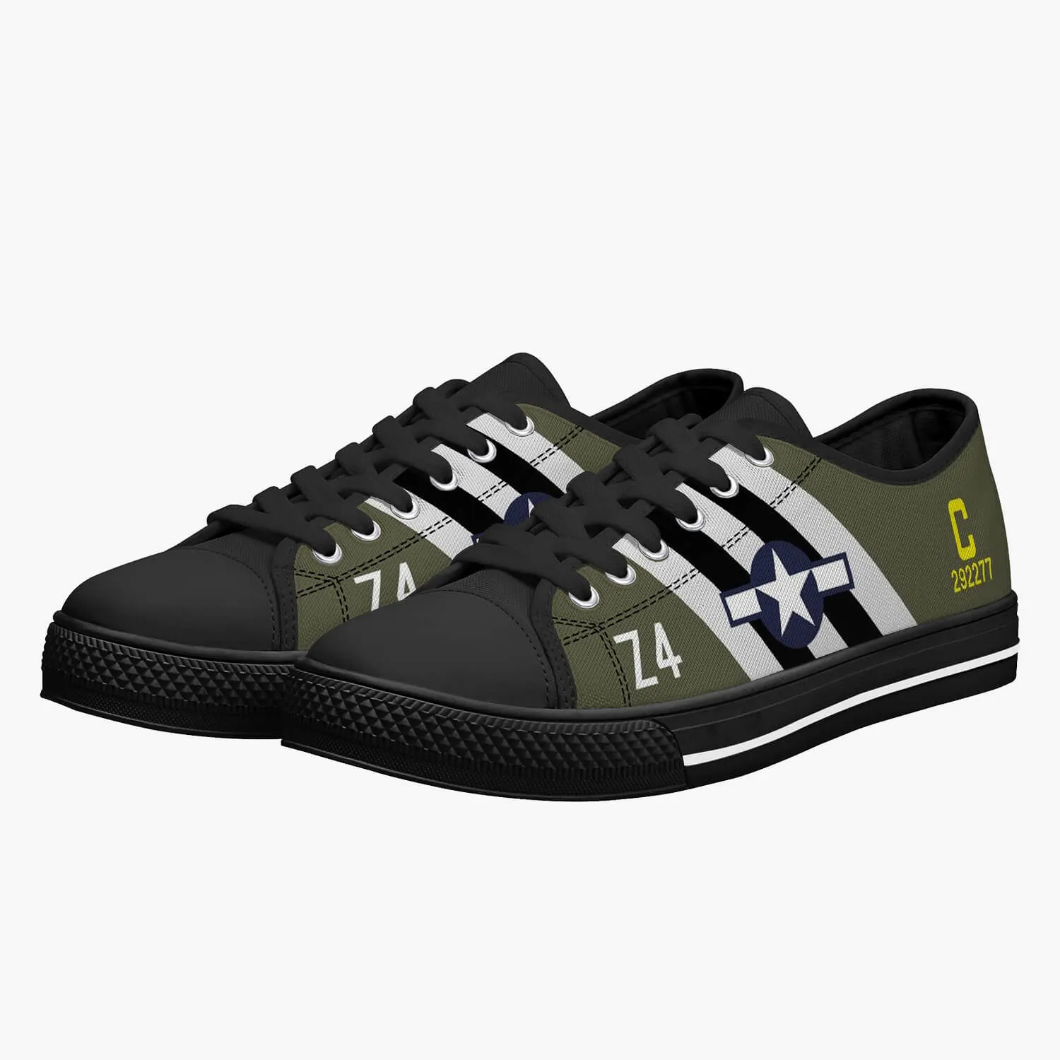 C-47 "Boogie Baby" Low Top Canvas Shoes