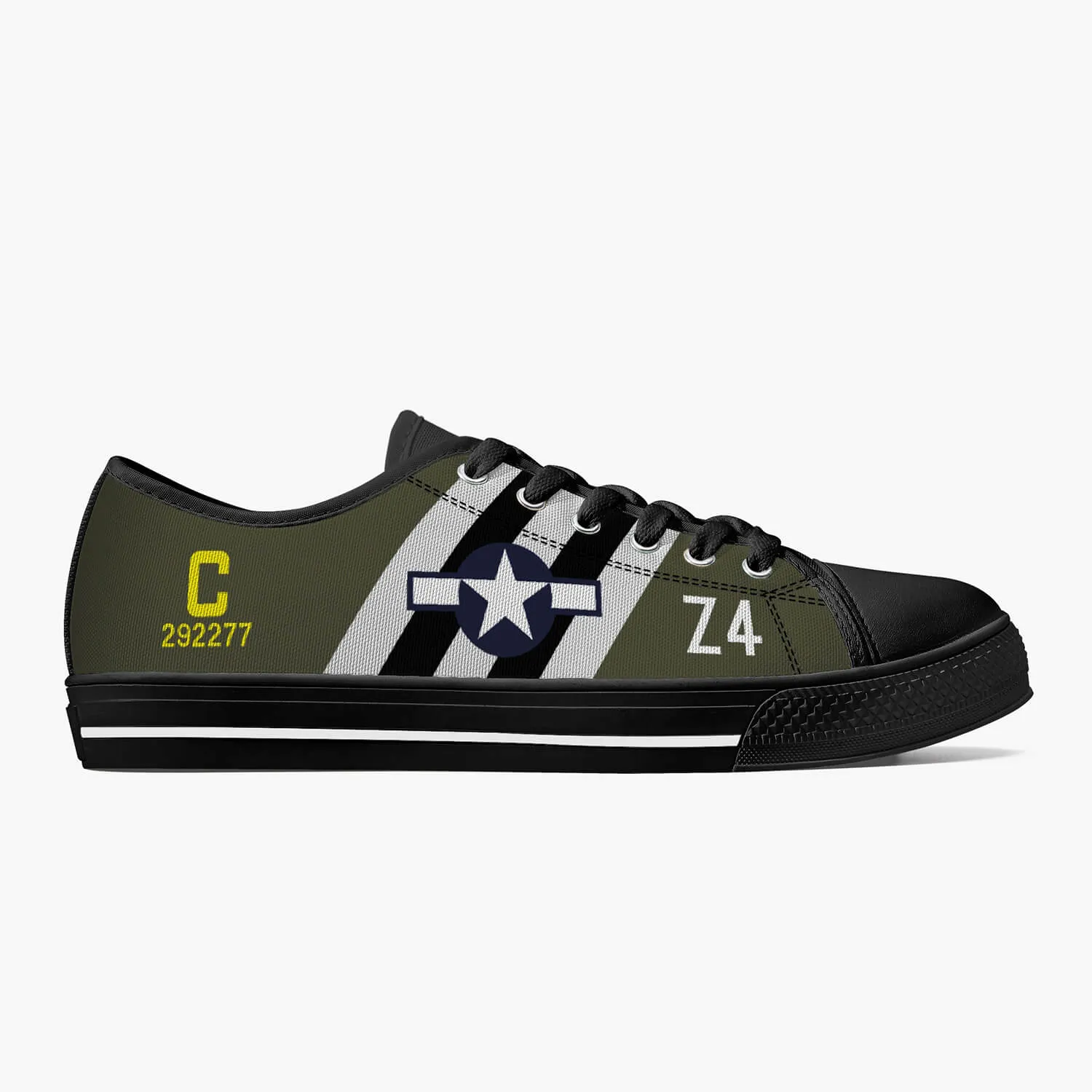 C-47 "Boogie Baby" Low Top Canvas Shoes