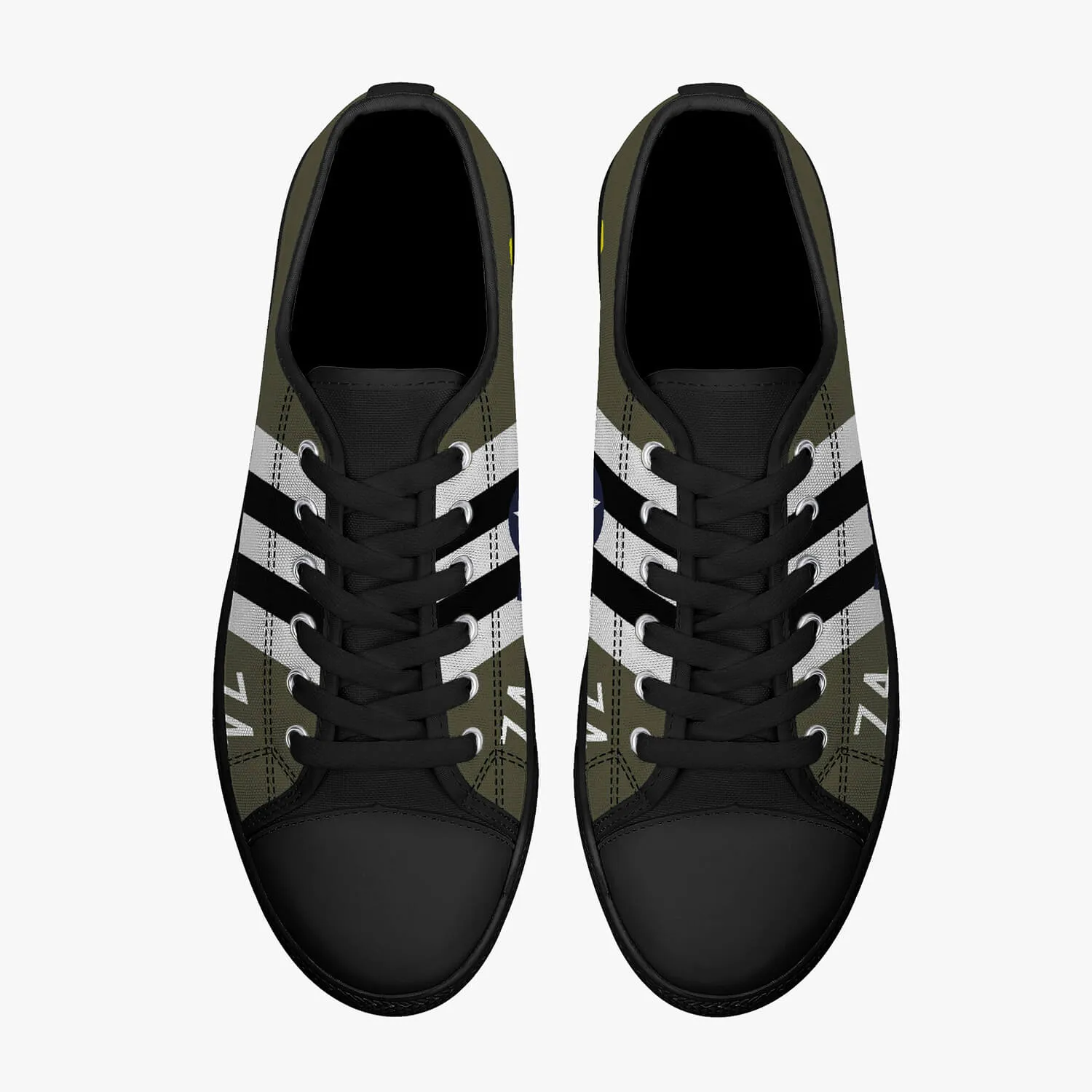 C-47 "Boogie Baby" Low Top Canvas Shoes