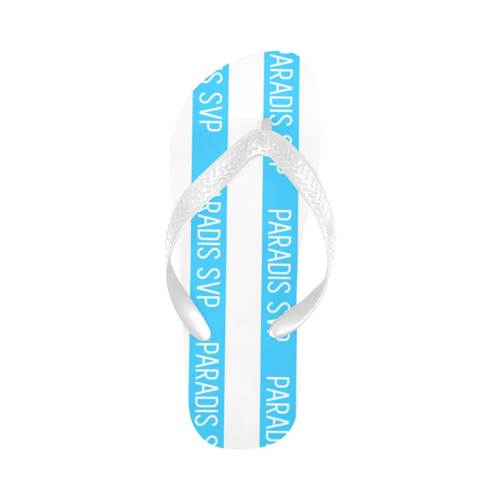 Cabana Cove Blue Striped Flip-Flops