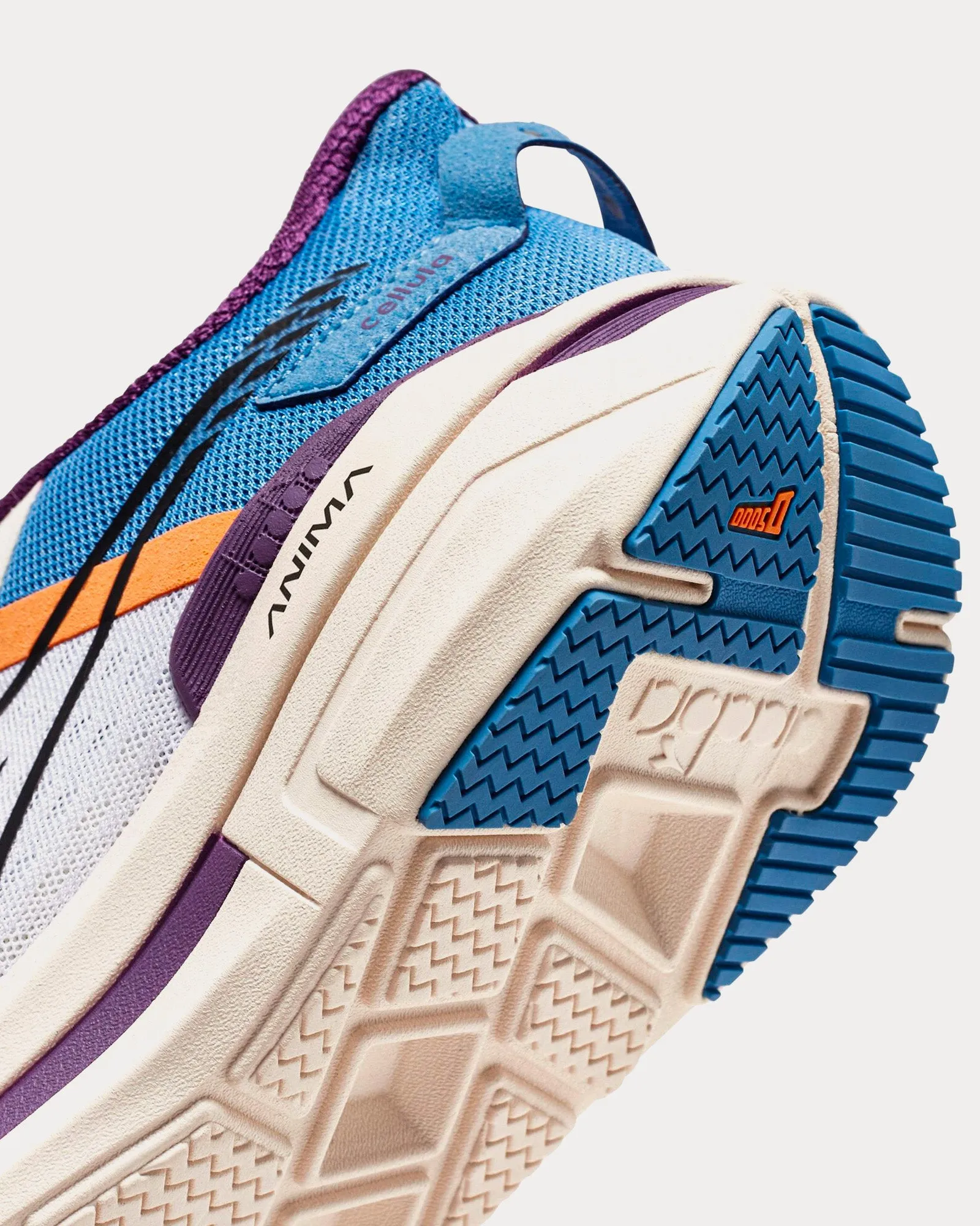 Cellula White / Pacific Coast / Sunset Purple Running Shoes