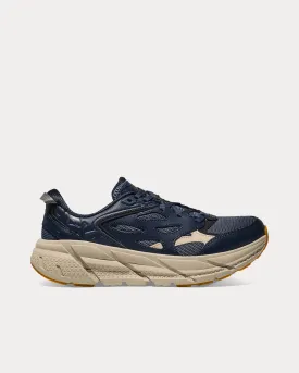 Clifton L Varsity Navy / Sesame Running Shoes