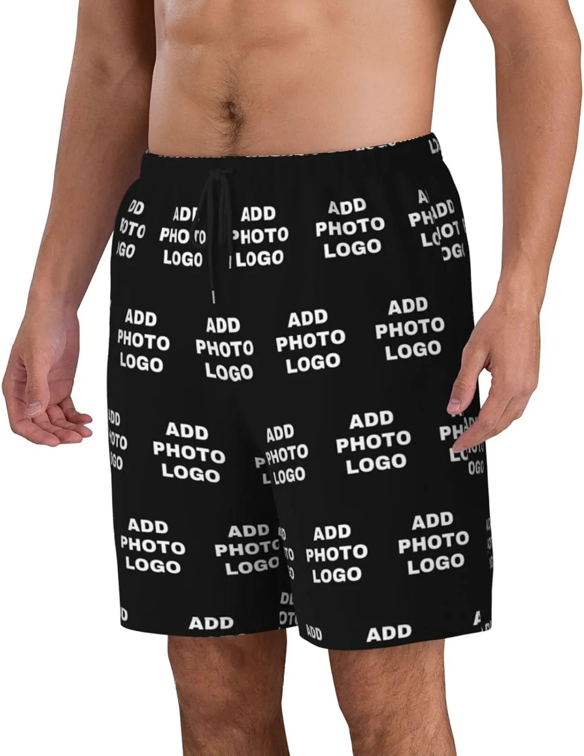 Custom Shorts for Men, Custom Swim Trunks Men Personalized Funny Swim Trunks Beach Board Shorts Swim Shorts Swimwear