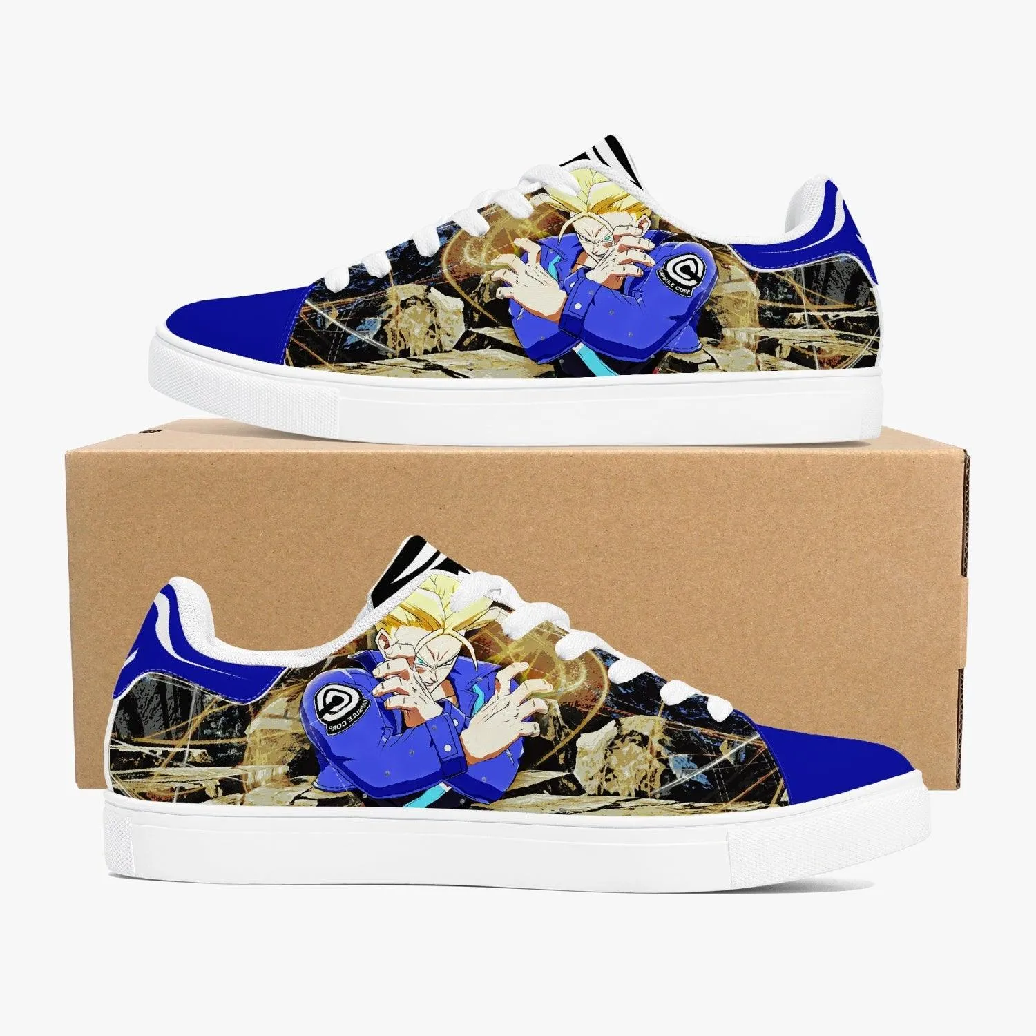 Dragonball Z Trunks Skate Anime Shoes