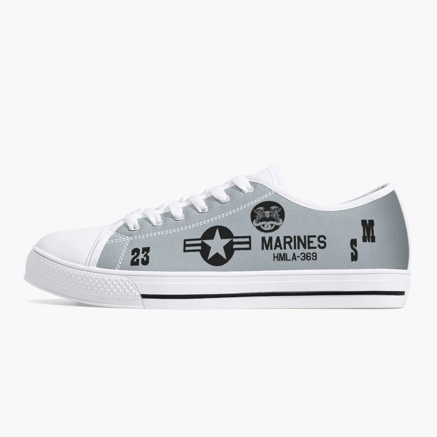 HMLA-369 "Gunfighters" Low Top Canvas Shoes