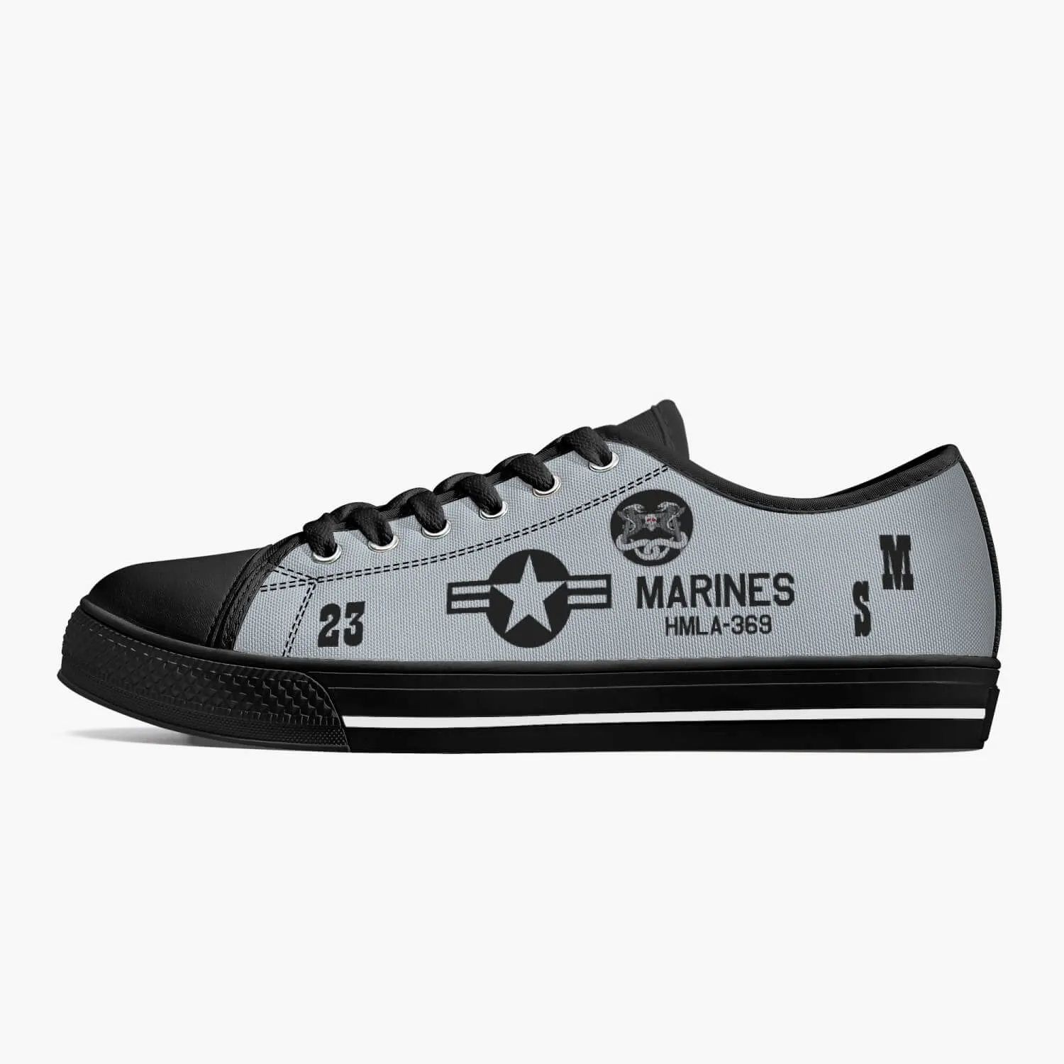 HMLA-369 "Gunfighters" Low Top Canvas Shoes
