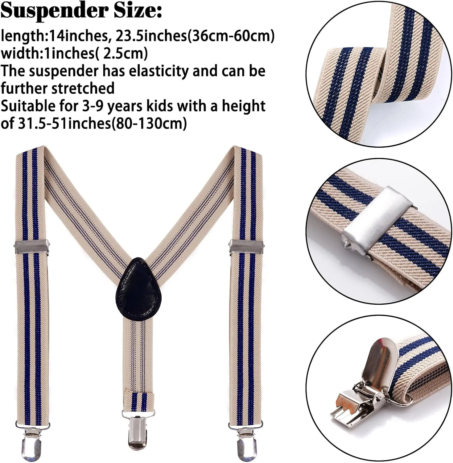 Kids Newsboy Cap with Suspender Set Adjustable Suspender Stylish Outfit for Wedding,Photoshoot,100 Days of School