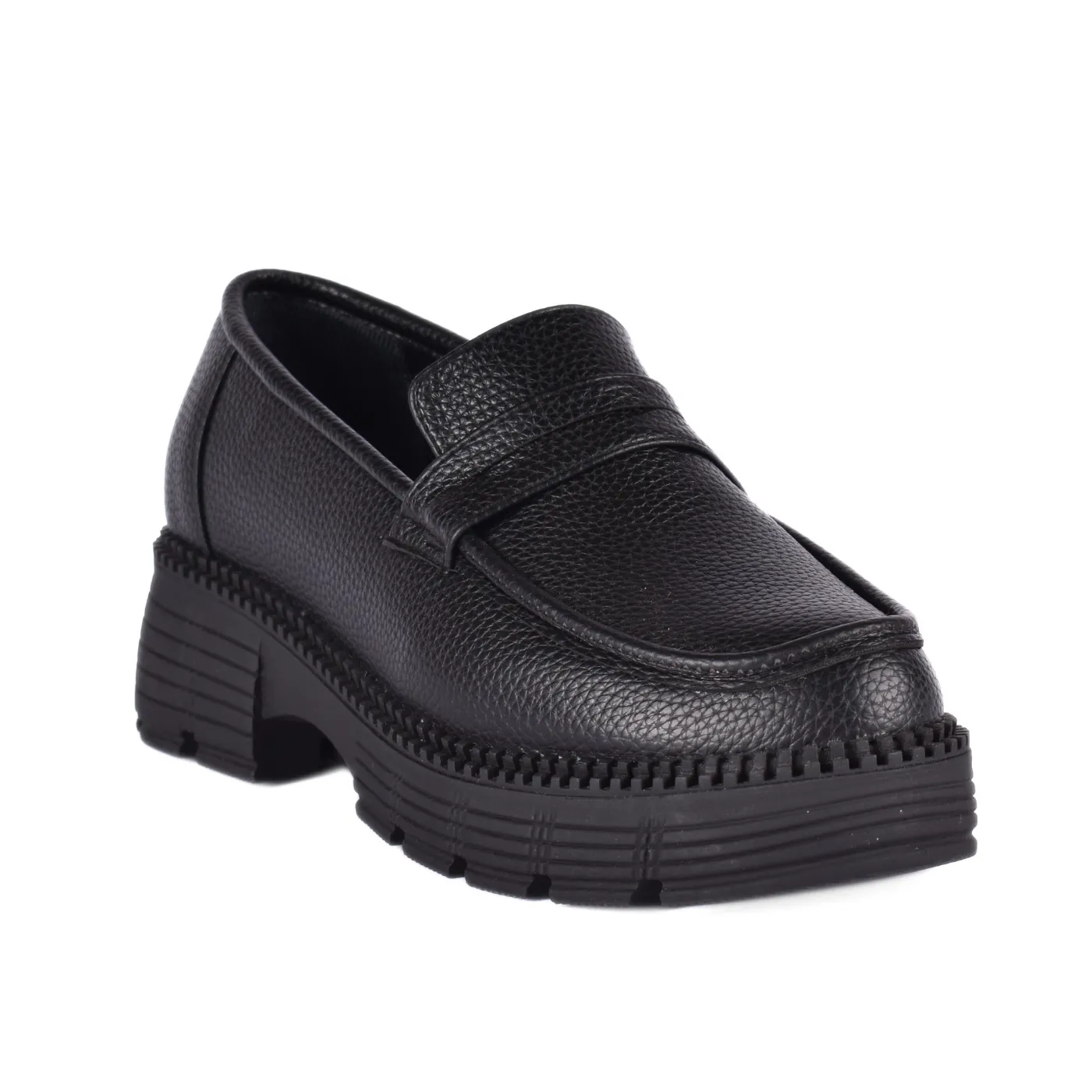 Leather Loafers Flats