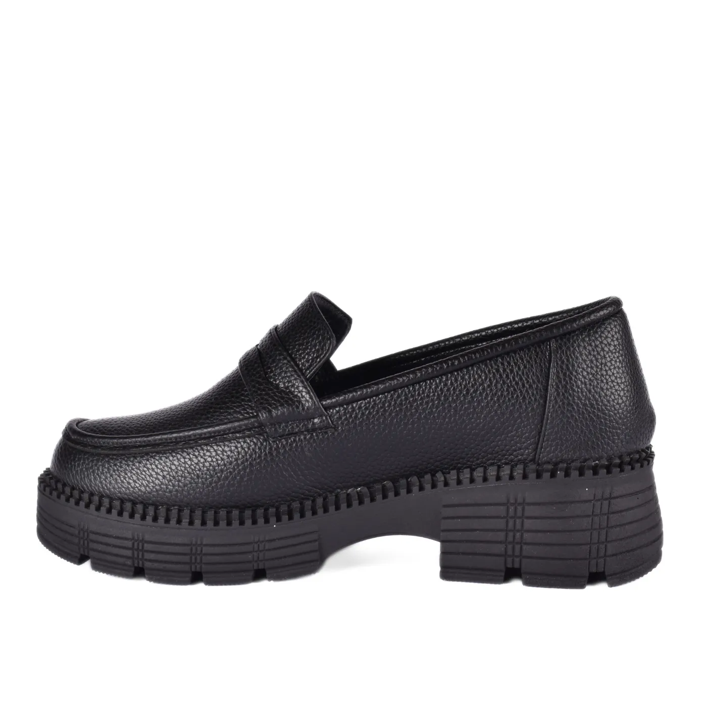 Leather Loafers Flats