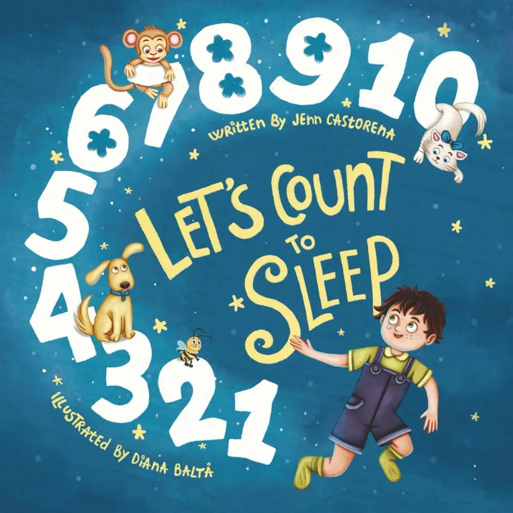 Let's Count To Sleep Paperback  May 21, 2025
