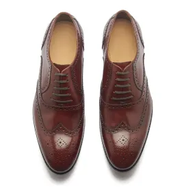 Marcell Full Brogue Oxford - London Tan