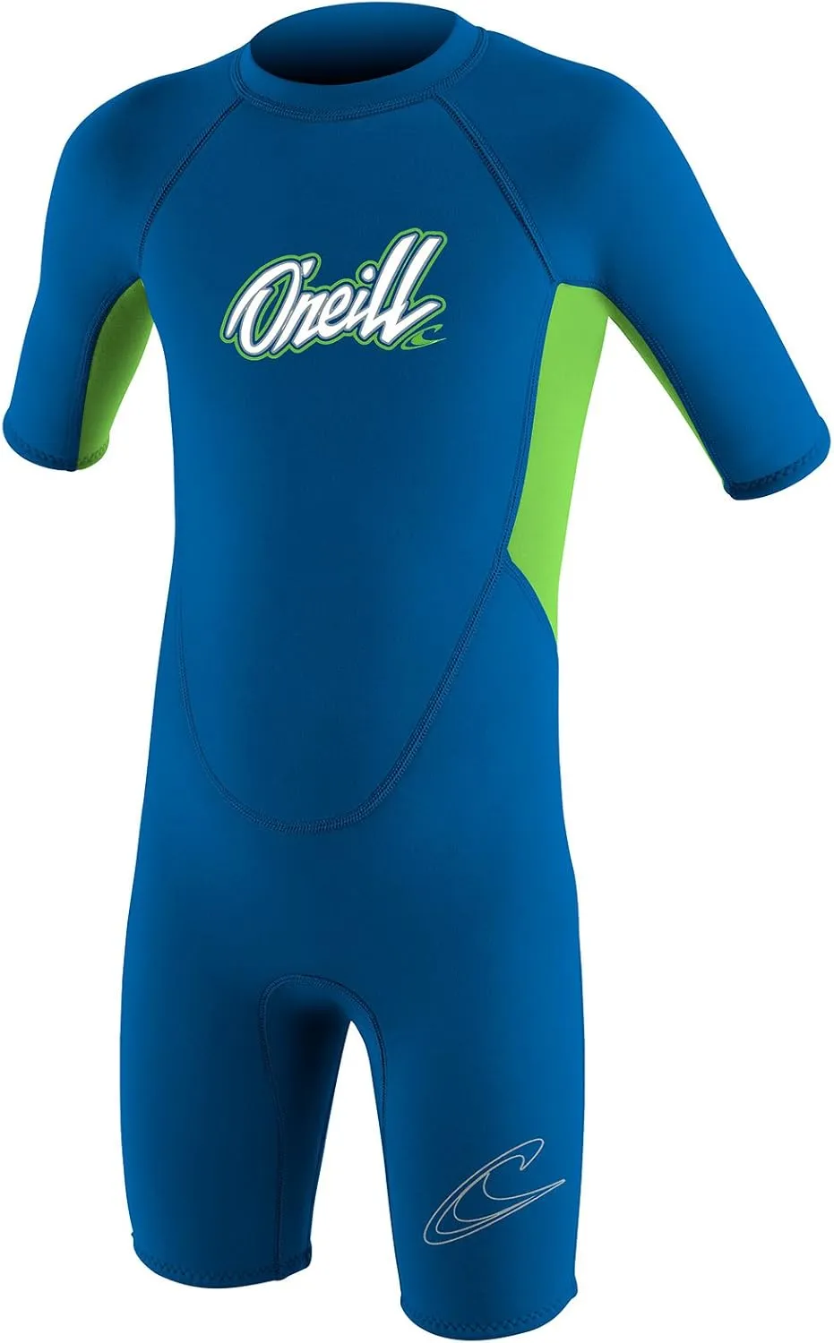 O Neill Reactor-2 2mm BZ Toddler Springsuit FJ8-Ocean-Dayglo 1