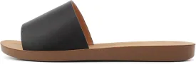Soda Shoes Efron-S Women Flip Flops Basic Plain Slippers Slip On Sandals Slides Casual Peep Toe Beach