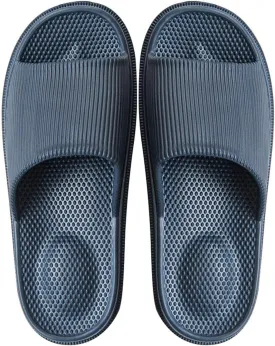 WYSBAOSHU Slippers for Women and Men House Slides Shower Sandals Non-Slip Spa Massage Foam Bathroom Pool Shoes